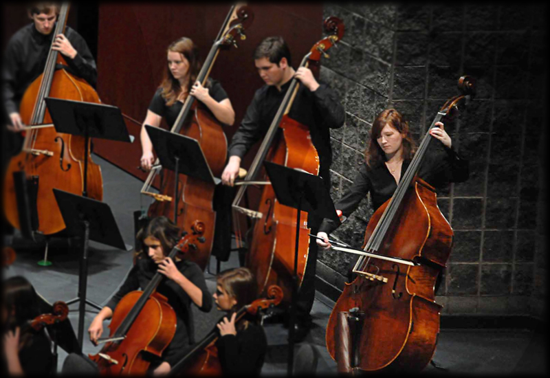 Keara with the GCYO Young Artist Orchestra